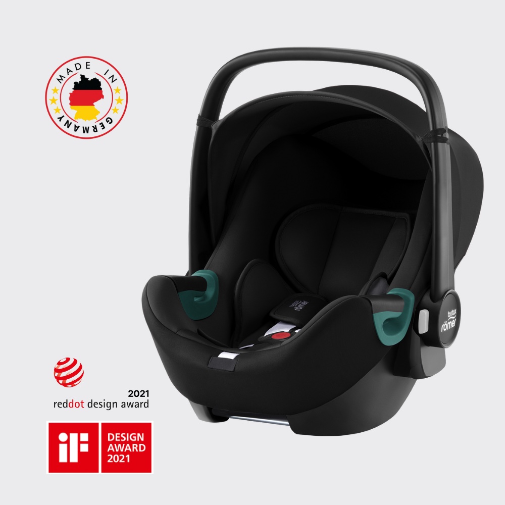 Cadeira Auto Baby-Safe 3 i-Size da Britax Römer – Dos 0 aos 15 meses com tecnologia “lie-flat” – Space Black