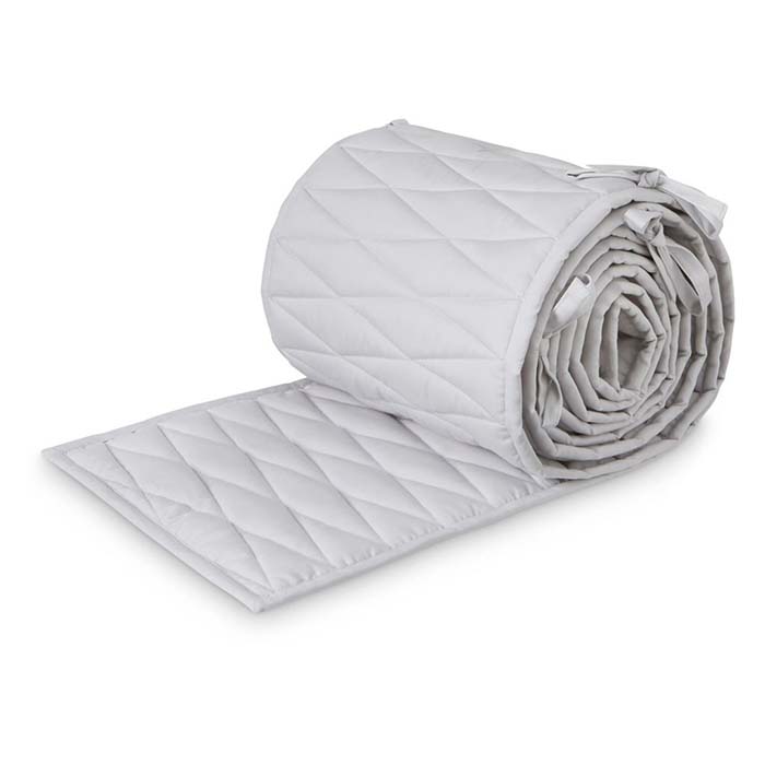 CamCam Protetor de Berço Bordado – Classic Grey