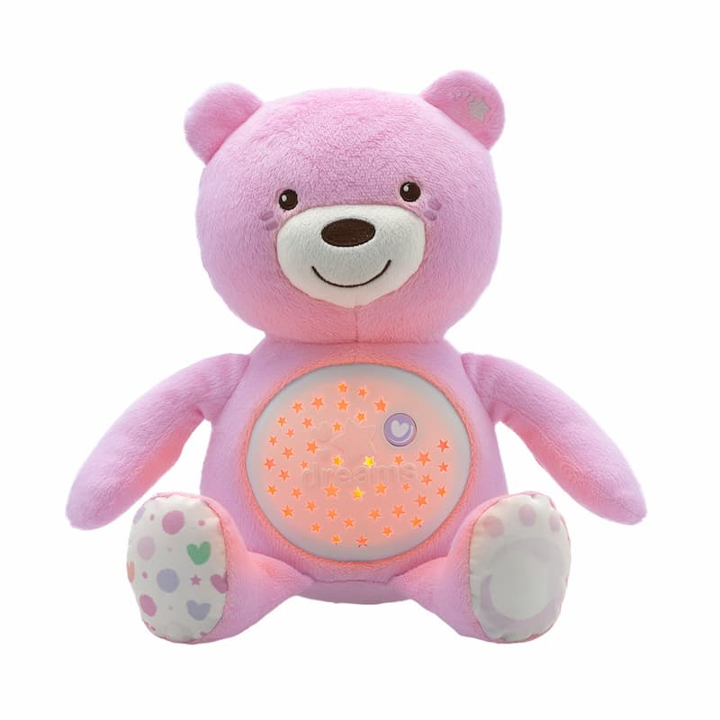 Chicco First Dreams Ursinho Boa Noite – Rosa