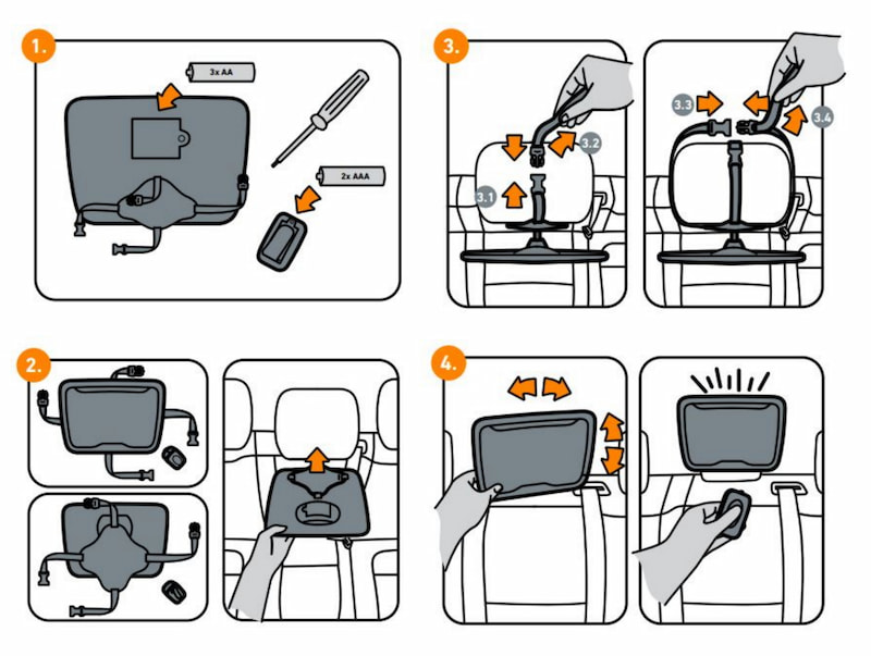 BeSafe Espelho XL com Luz 2 instrucoes (1)