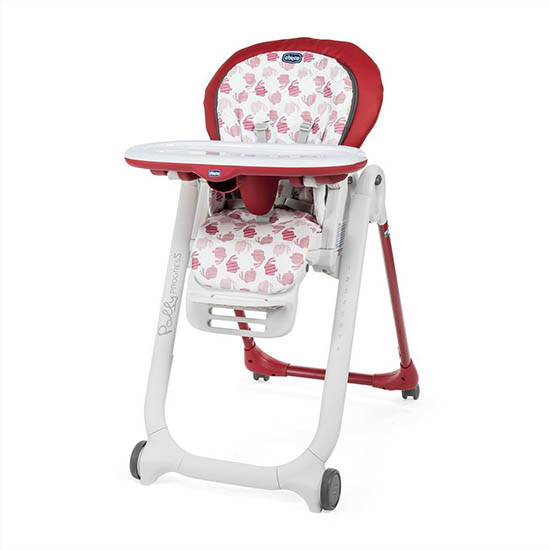 Chicco Cadeira de Refeição Polly Progres5 – Red