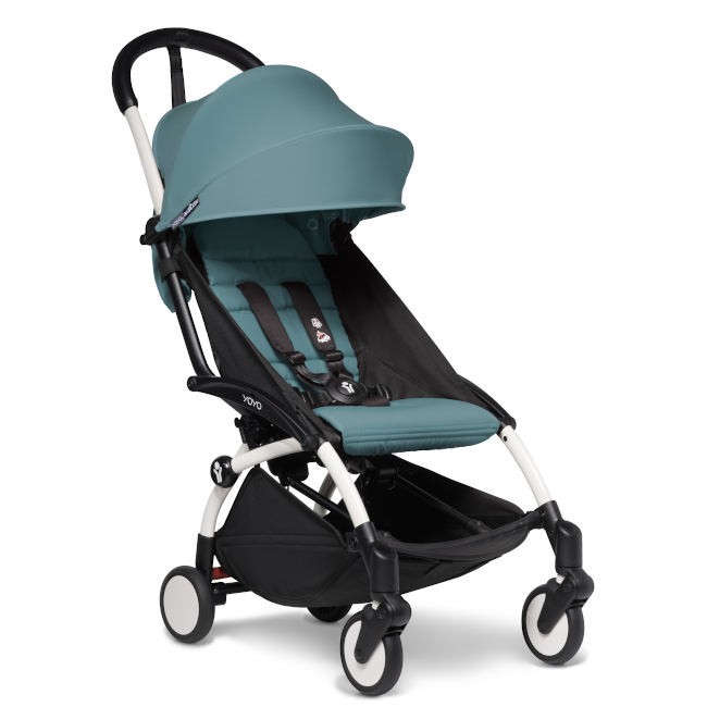 Babyzen YOYO² Carrinho de Passeio – White + Color Pack Aqua