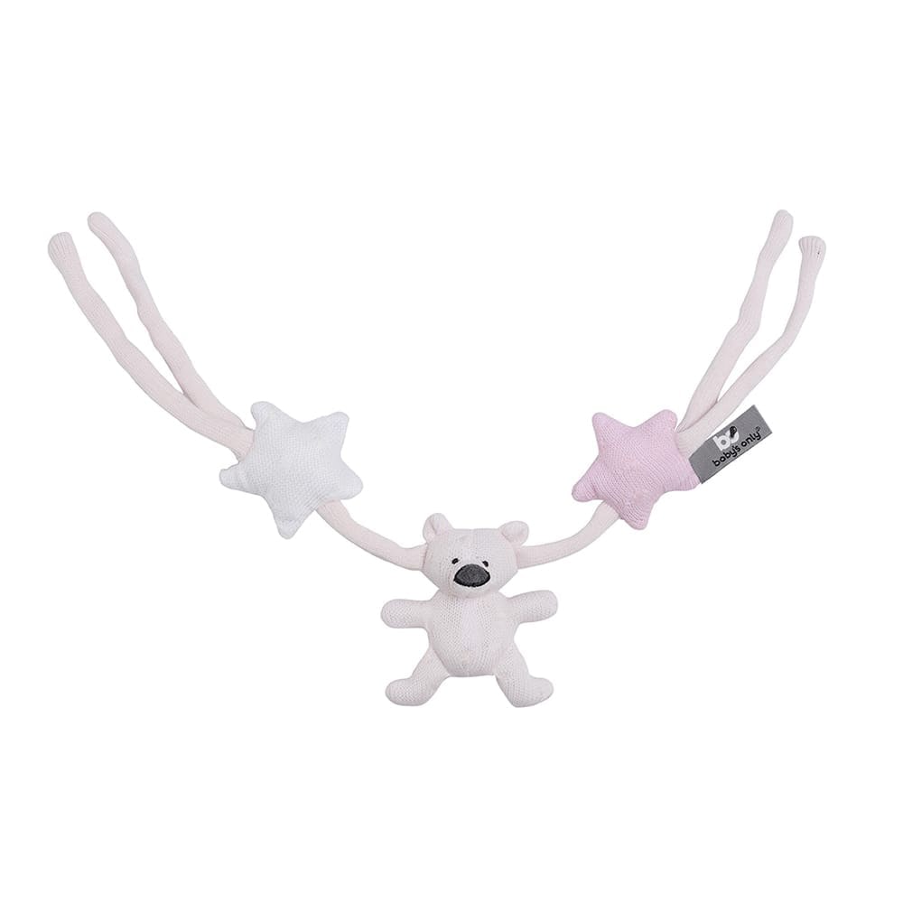 Baby’s Only Brinquedo para Cadeira Auto – Classic pink/Baby pink/White