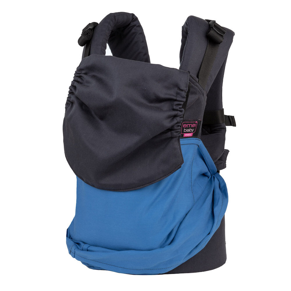 Emeibaby Porta Bebé Easy – Blue Black Baby Size