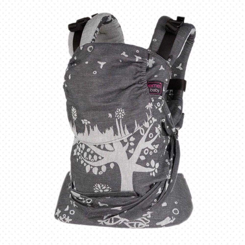 Emeibaby Porta Bebé Easy – Treemei Gray Baby Size