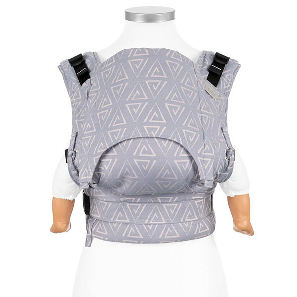 Fidella Mochila Portabebé Fusion Fullbuckle Baby – Paperclips Ash Blue