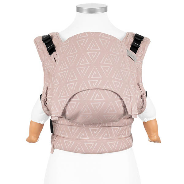 Fidella Mochila Portabebé Fusion Fullbuckle Baby – Paperclips Ash Rose