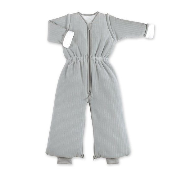 Bemini Saco de Dormir 12-24m (tog 3) – Medium Grey Pady Velvet