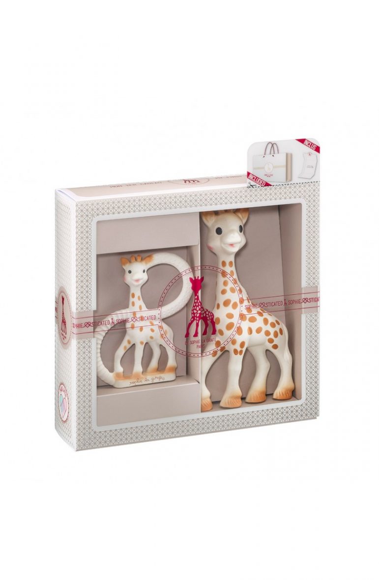 Sophie La Girafe – O meu primeiro conjunto Sophie La Girafe + Anel de dentição 100% natural