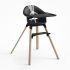 Stokke Clikk Cadeira de Refeição - Black Natural