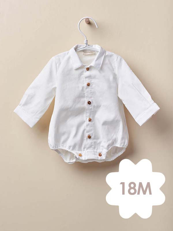 Wedoble Body Camisa Perola 18M
