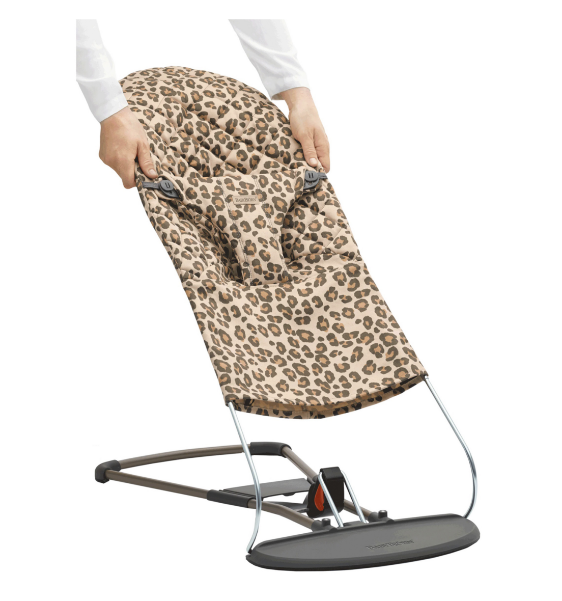 Babybjorn Forra para Espreguiçadeira Bliss Algodão – Beige/Leopard