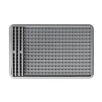 ezpz Escorredor em Silicone - cinza Nórdico