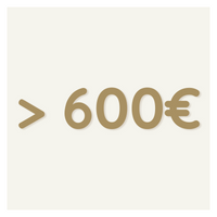 Mais de 600€
