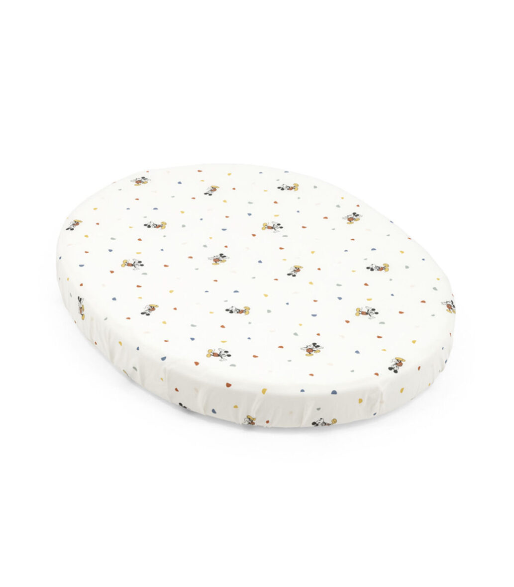 Stokke Lençol Ajustável para Berço Sleepi Mini – Mickey Celebration