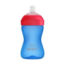 Philips Avent Copo de Aprendizagem Bico Macio - 300 ml. - Azul/Vermelho
