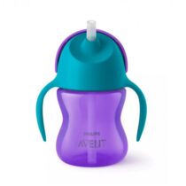 Philips Avent Magic Cup 200 ml. Palha com Asas - 9m+ Lilás e Azul