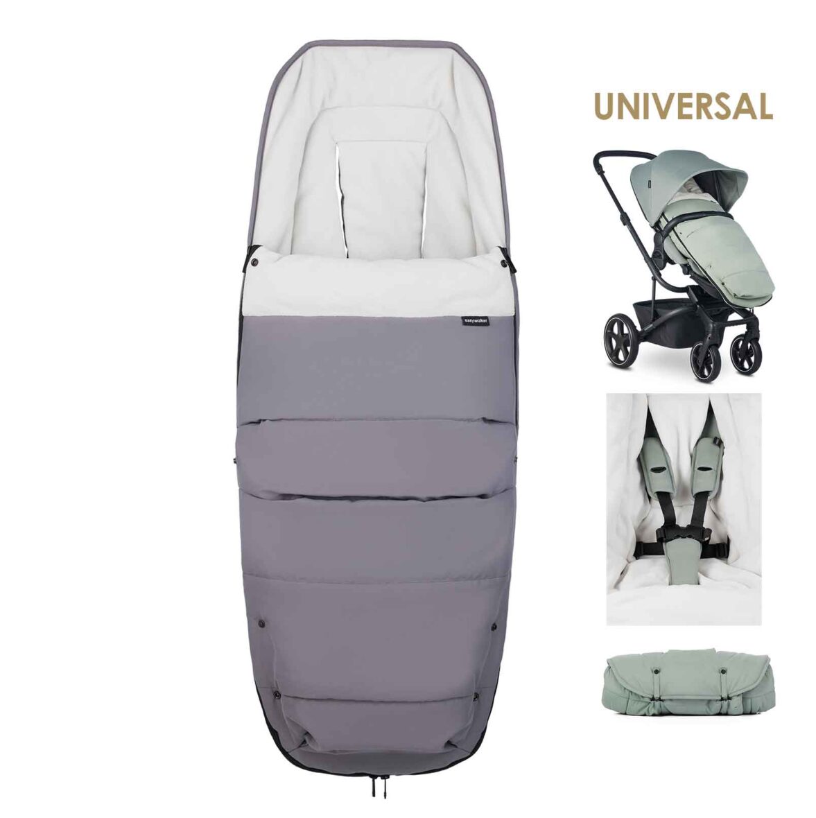 Easywalker Footmuff Universal – Dark Grey