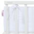 Babybay Protetor de Grades Algodão Orgânico para modelo Original - branco