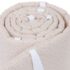 Babybay Protetor de Grades Algodão Orgânico Royal para modelo Original - beige