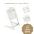Stokke Bundle Cadeira Tripp Trapp + Baby Set - White