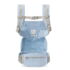 Ergobaby Mochila Portabebé Omni Deluxe Cotton - Serene Blue Flowers