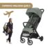 Carrinho de Bebé Compacto Quid 3 da Inglesina - Planet Green