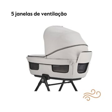 Inglesina System Quattro Aptica Darwin 5 janelas de ventilação