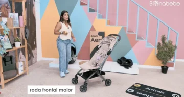 Carrinho Joolz Aer 2 - Roda frontal maior
