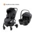 Duo Rio Carrinho + Ovinho Baby-Safe Pro da Britax Romer - Style Carbon Black