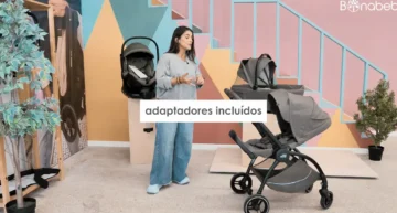 O Carrinho de bebé Britax Romer Rio já vem com adaptadores incluídos