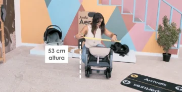 Carrinho Joolz Aer 2 - Com dimensões muito compactas