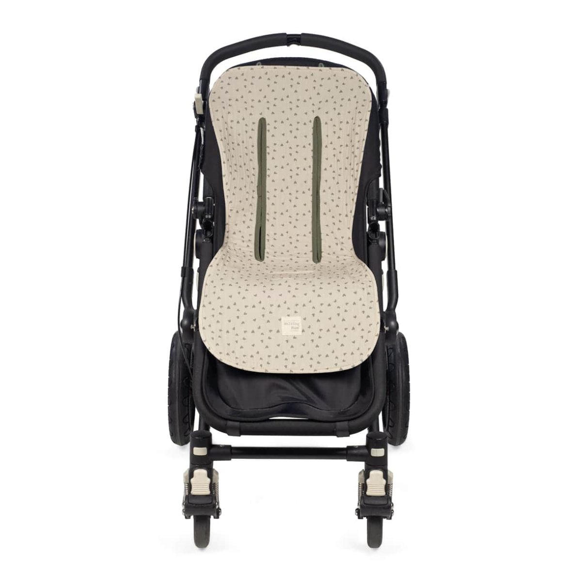 Walking Mum Colchoneta Corazones Poppy Musgo