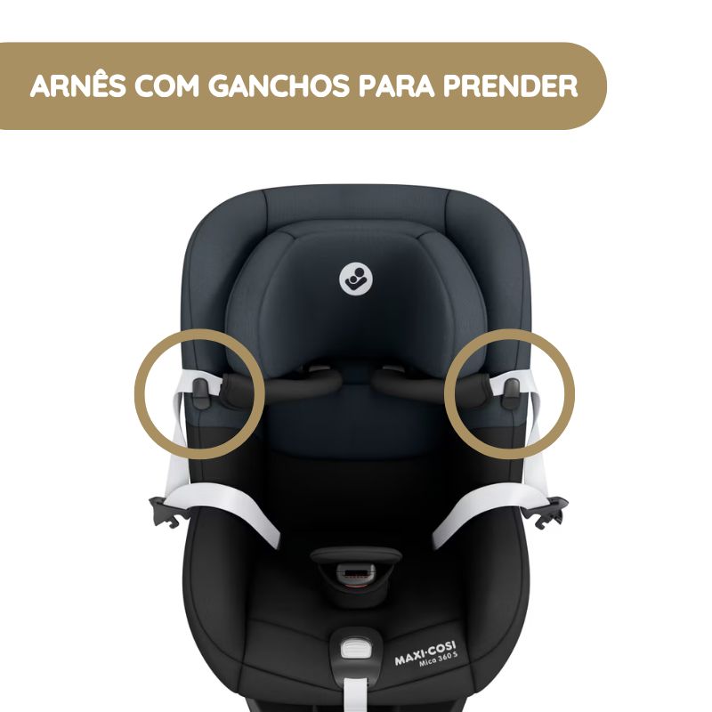 Maxi-Cosi Cadeira Auto Mica 360 S arnês