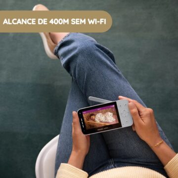 Philips Avent Intercomunicador Night Owl 1.0 alcance de 400m sem wi-fi