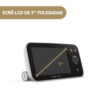 Philips Avent Intercomunicador Night Owl 2.0 Premium ecrã LCD de 5’’ polegadas