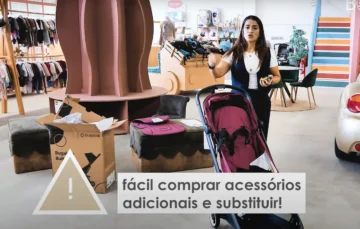 Carrinho Bugaboo Butterfly - É facil comprar acessórios adicionais e substituir 
