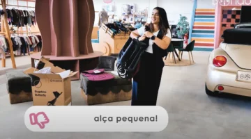 Carrinho Bugaboo Butterfly - Tem uma alça de transporte pequena