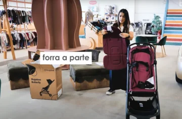 Carrinho Bugaboo Butterfly - A forra vem a parte